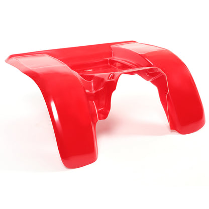 Solid Spare New For 1983-1984 Honda ATC250R 3-Wheeler ABS Plastic Kit Red Rear Fender Flare