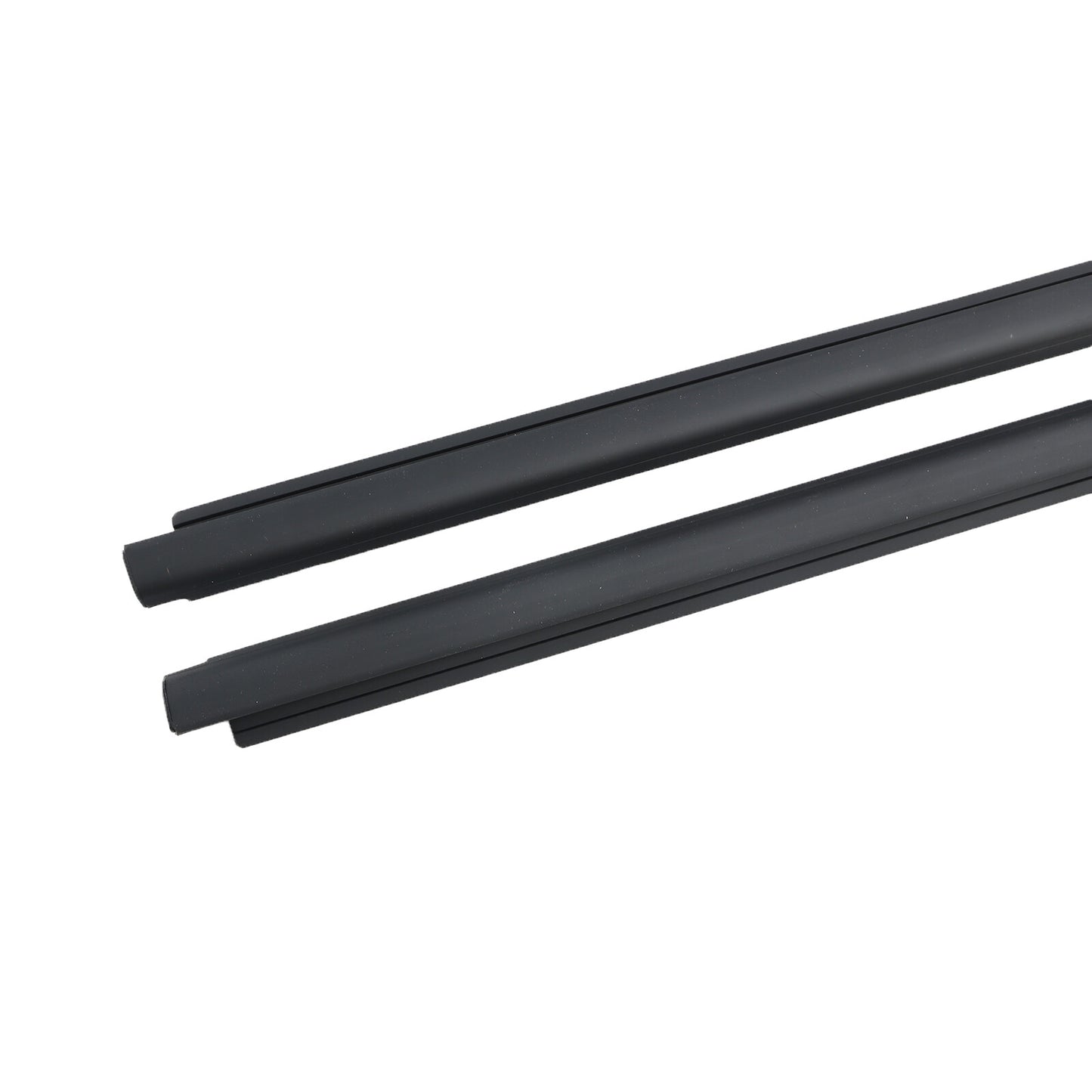 2pcs Front Door Window Belt Weatherstrip For DODGE CHALLENGER 2008-2017