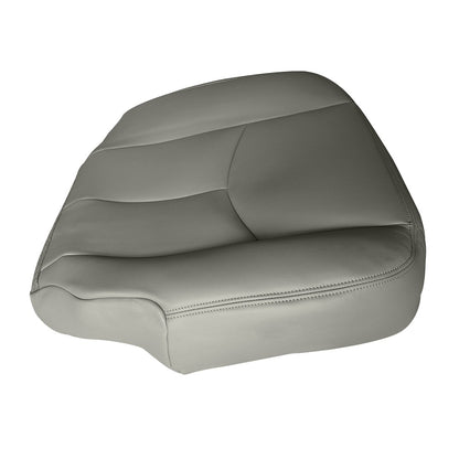 LH & RH Bottom Leather Seat Cover Gray For 2003-2006 Chevy Avalanche