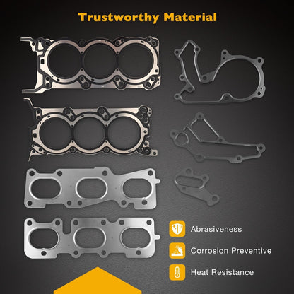 3.3L Head Gasket Set For 10-23 Kia Sorento Cadenza Sedona Hyundai Azera Santa Fe