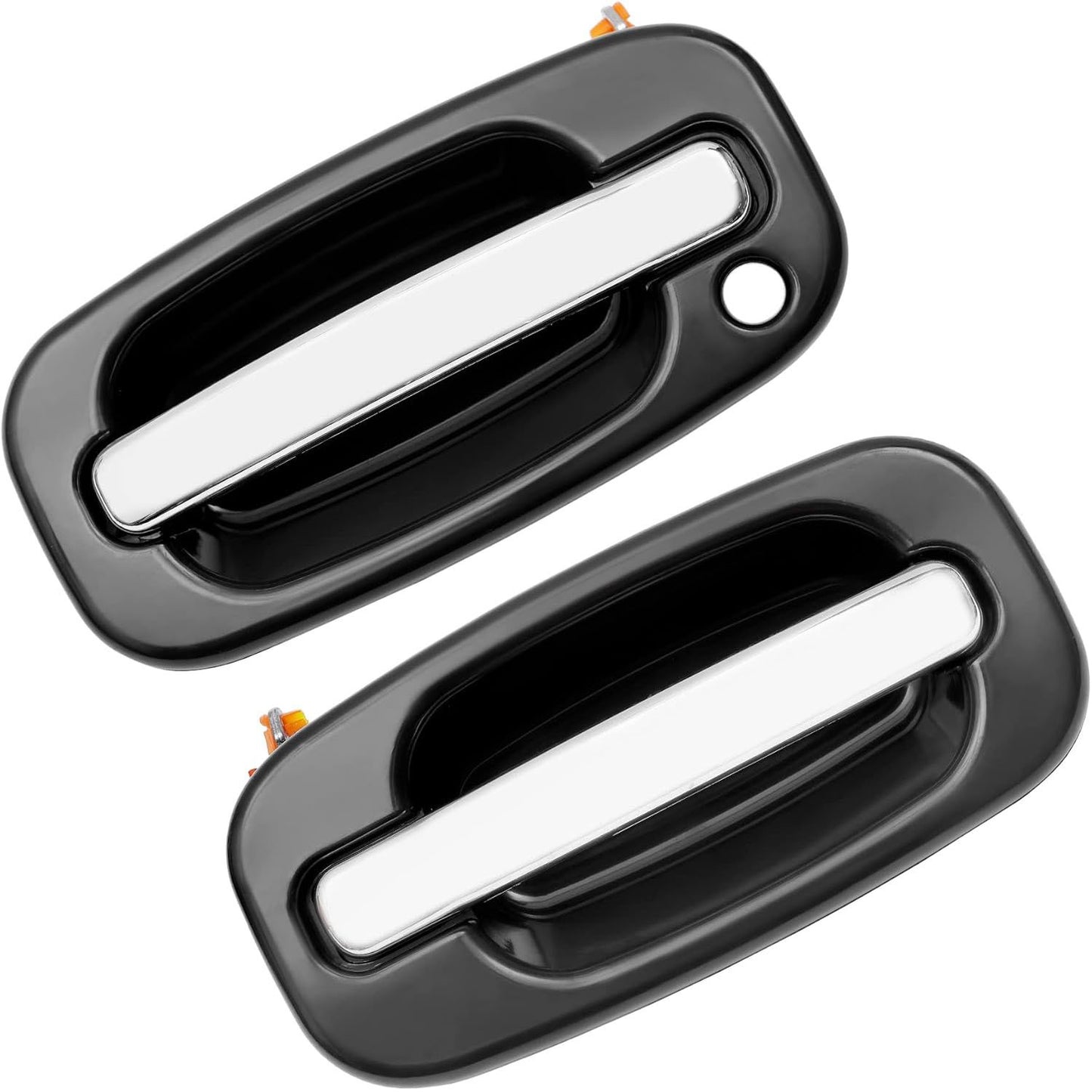 2Pcs Exterior Door Handle Fit 99-07 Chevy Silverado GMC Sierra Cadillac 15034985