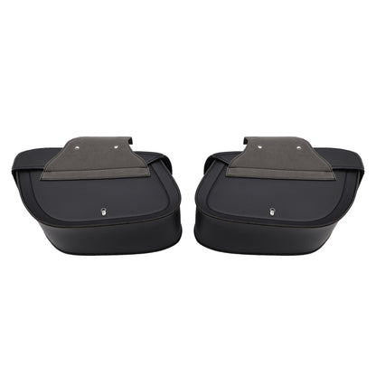 Tail Bag Side Saddlebag Tail Bag Luggage Pouch Storage Black 42L For Motorbike