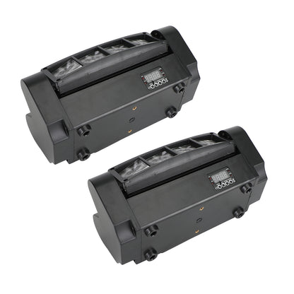 2x 80W 8LED RGBW Spider Moving Head Stage Lighting Beam DMX Party DJ Lighting US
