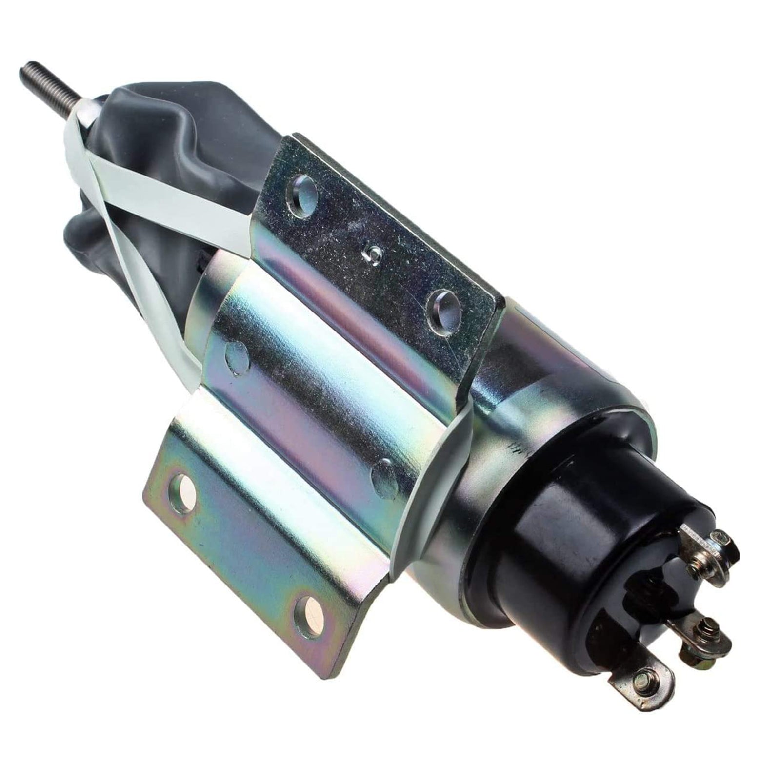 Solid Spare 12V Fuel ShutDown Solenoid 2001-12E2U1B1S1A 3040174 Compatible for Woodward