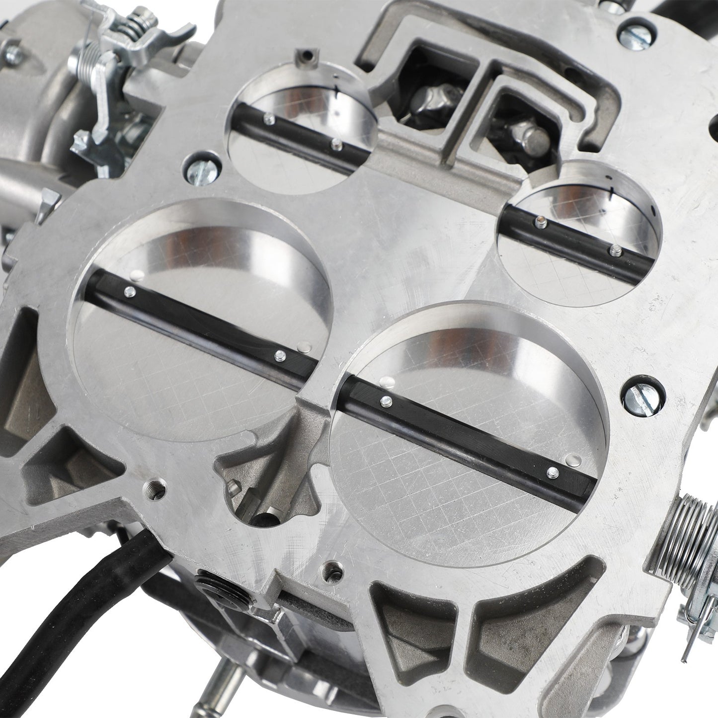 Quadrajet 4 BBL Carburetor Fit For 305-350 Engines 650 CFM Electric Choke