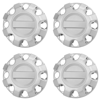 4PCS Chrome Wheel Center Hub Cap Cover For 2017-2022 Ford F250 F350 Super Duty