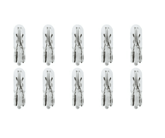 Solid Spare CEC Industries E73 Bulbs, 14 V, 1.12 W, W2x4.6d Base, T-1.5 shape (Box of 10)
