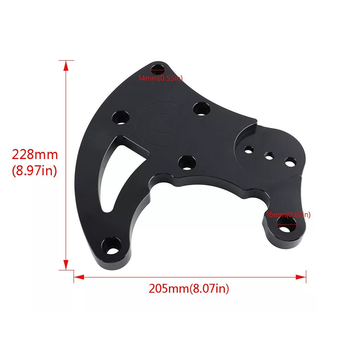 High Mount A/C LS R4 Compressor Bracket for LS1 LS2 LS3 LS6 Vortec Truck LQ AC