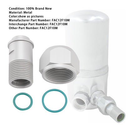 A/C Adapter Fitting #12 (3/4) Female to #10 (5/8) Male Drier Accumulator Hose