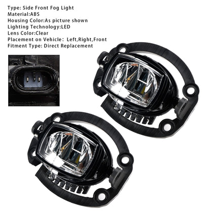 Pair LED Front Driving Fog Light For Jeep Compass 2021-2025 68470159AA
