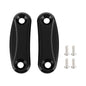 ALUMINUM REAR VIEW MIRROR HOLE CAPS BLACK FOR KAWASAKI ZX10R ZX-10R 2011 > 2015