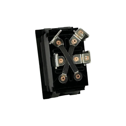 Momentary Reverse Polarity Rocker Switch 20A, 12V DC On-Off DPDT - 4 Pin (2 pk)