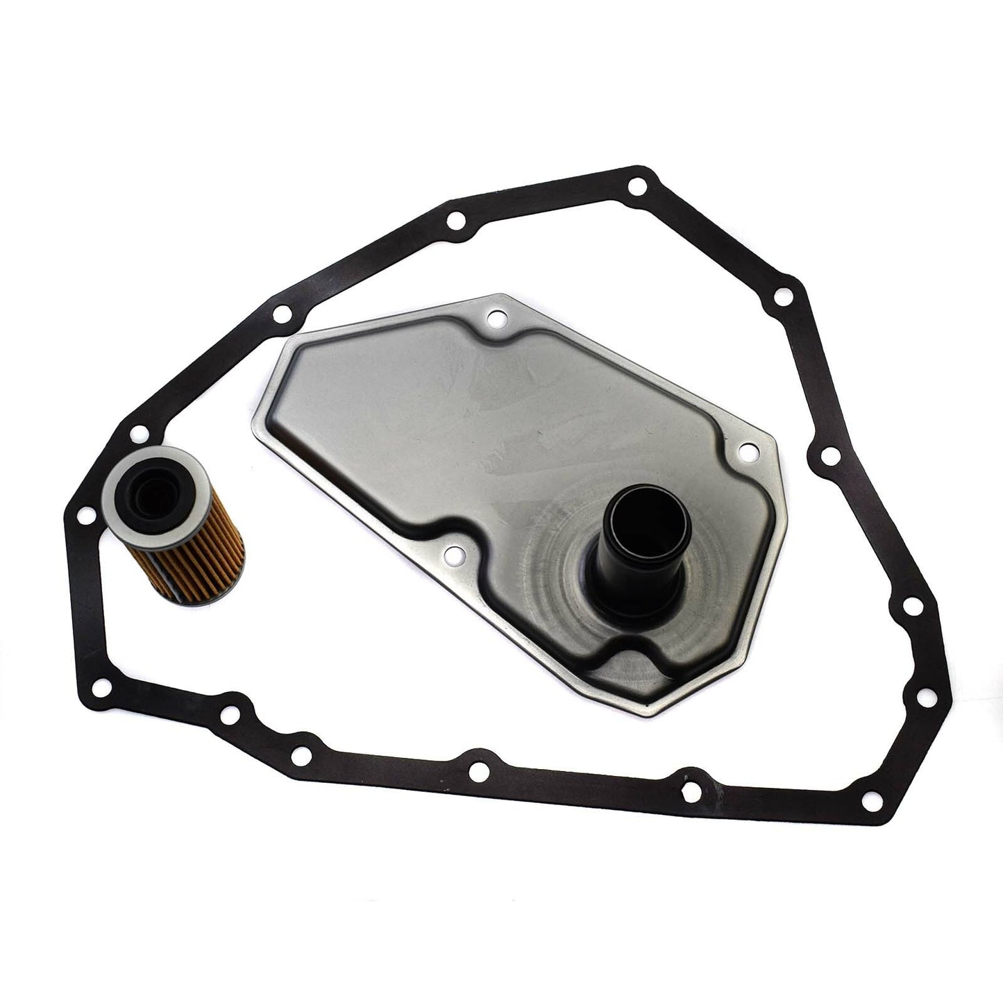 3PCs Transmission Oil Filters & Pan Gasket Set For Nissan Altima Maxima Sentra