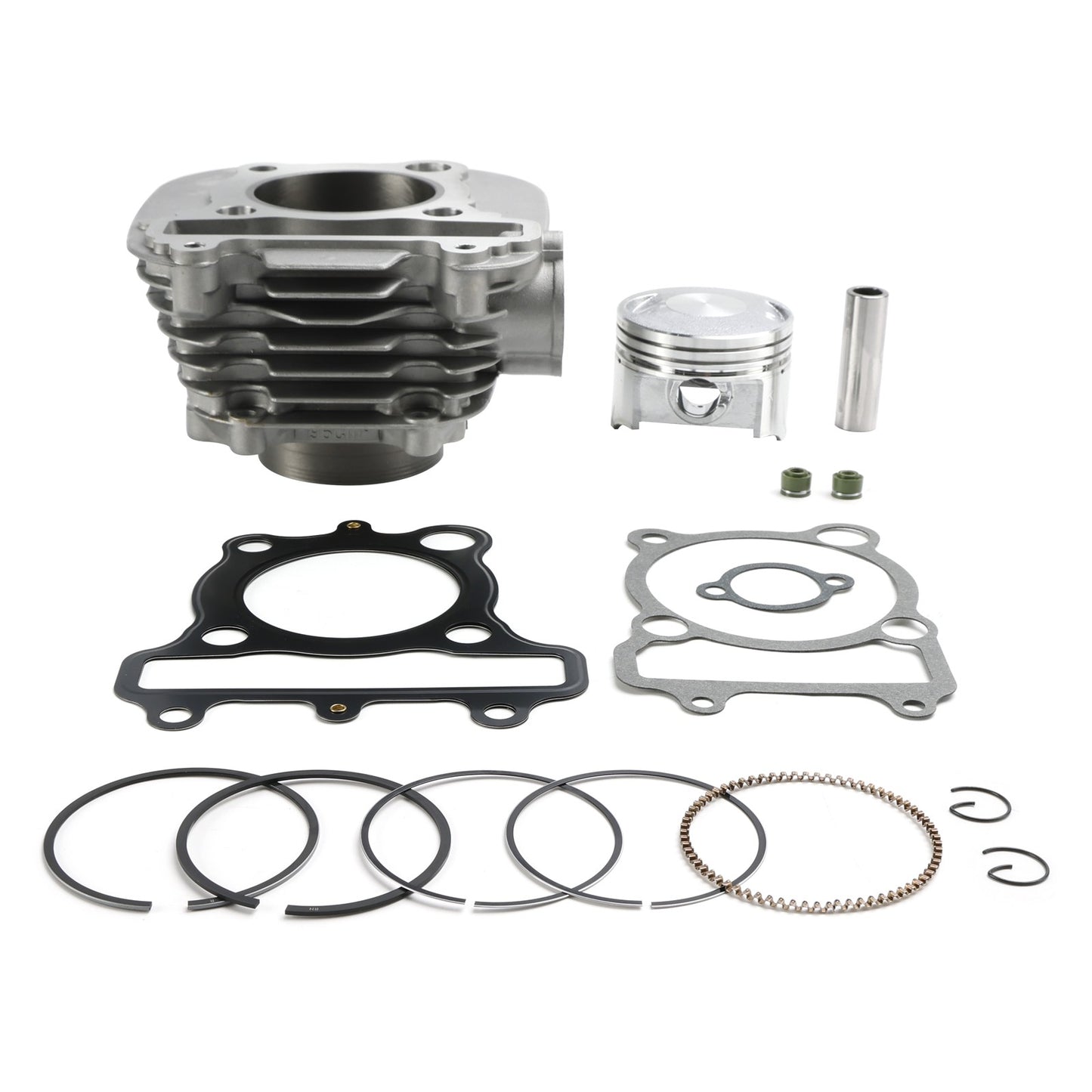 67mm Cylinder Jug Piston Kit For Yamaha YTM200 Tri-Moto Yamahauler 200 1983-1985