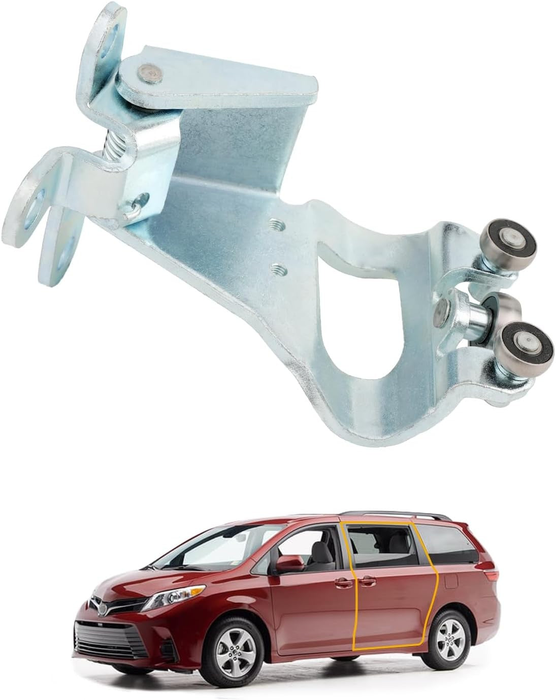 Driver Side Slide Door Hinger & Roller Assy For 11-20 Toyota Sienna 3.5L V6 Gas