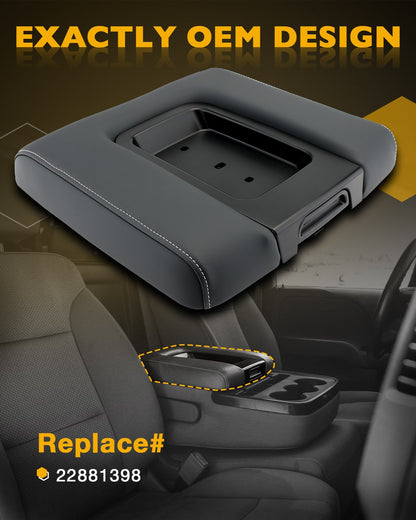 22881398 Center Console Armrest Lid For 14-20 Chevy Silverado GMC Yukon Cadillac
