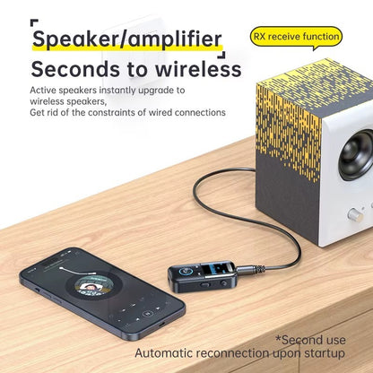 4 in1 Bluetooth Audio Adapter Wireless Receiver Transmitter MP3 Player 3.5mm Aux