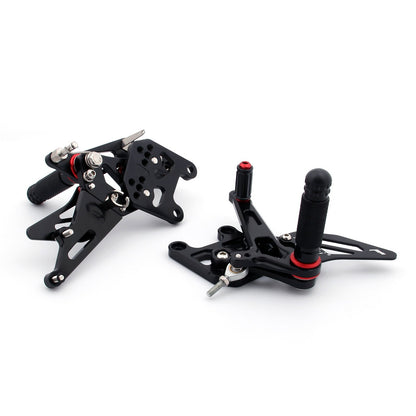 Rearset Rear set Fit For Honda CBR600RR CBR 600 RR 2007-2008 Black