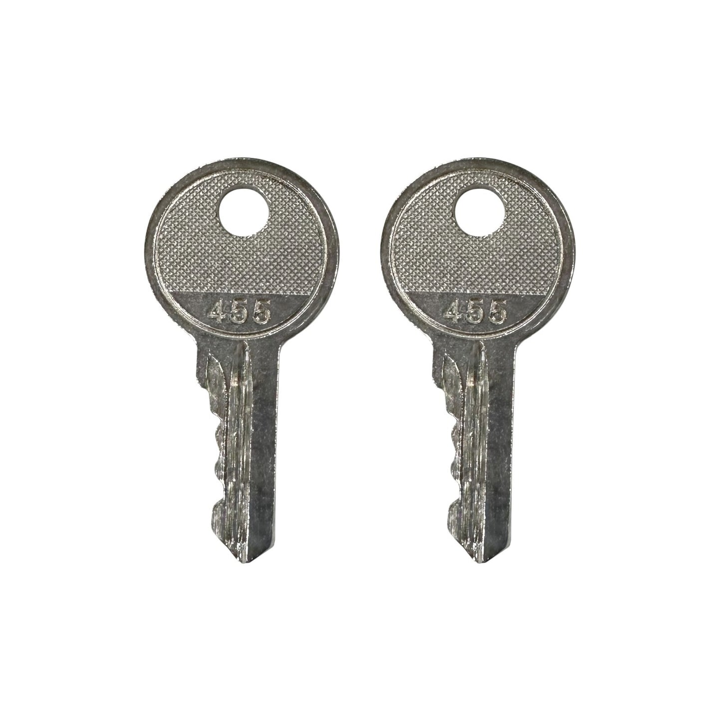 (2) Ignition Keys For Genie, Skyjack, Snorkel, JLG Hi Lifts -  104466