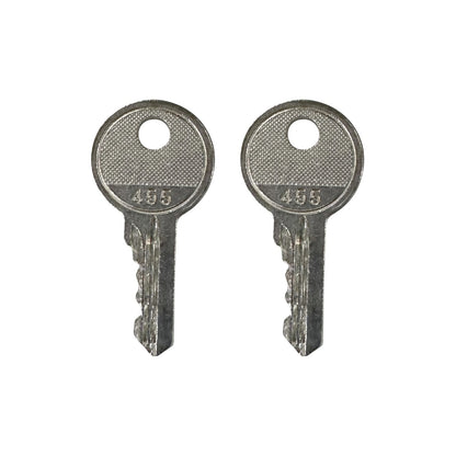 (2) Ignition Keys For Genie, Skyjack, Snorkel, JLG Hi Lifts -  104466