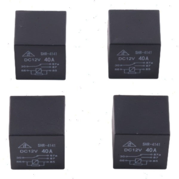 Solid Spare 4Pcs New Relay Switch 6679820 for Bobcat Telescopic TL358 TL360 TL470 TL470HF