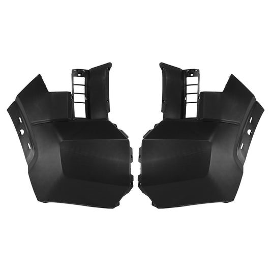 For Toyota Tundra 2022-2024 Front Bumper End Caps Panel Covers W/O Sensor Hole