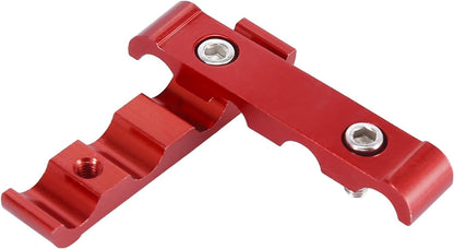 Spark Plug Wire Separators Divider 8mm 9mm 10mm For Racing Car Red 12PCS