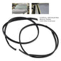 2PCS Roof Drip Molding Trim Left & Right Side Rubber For Nissan Altima 2013-2018