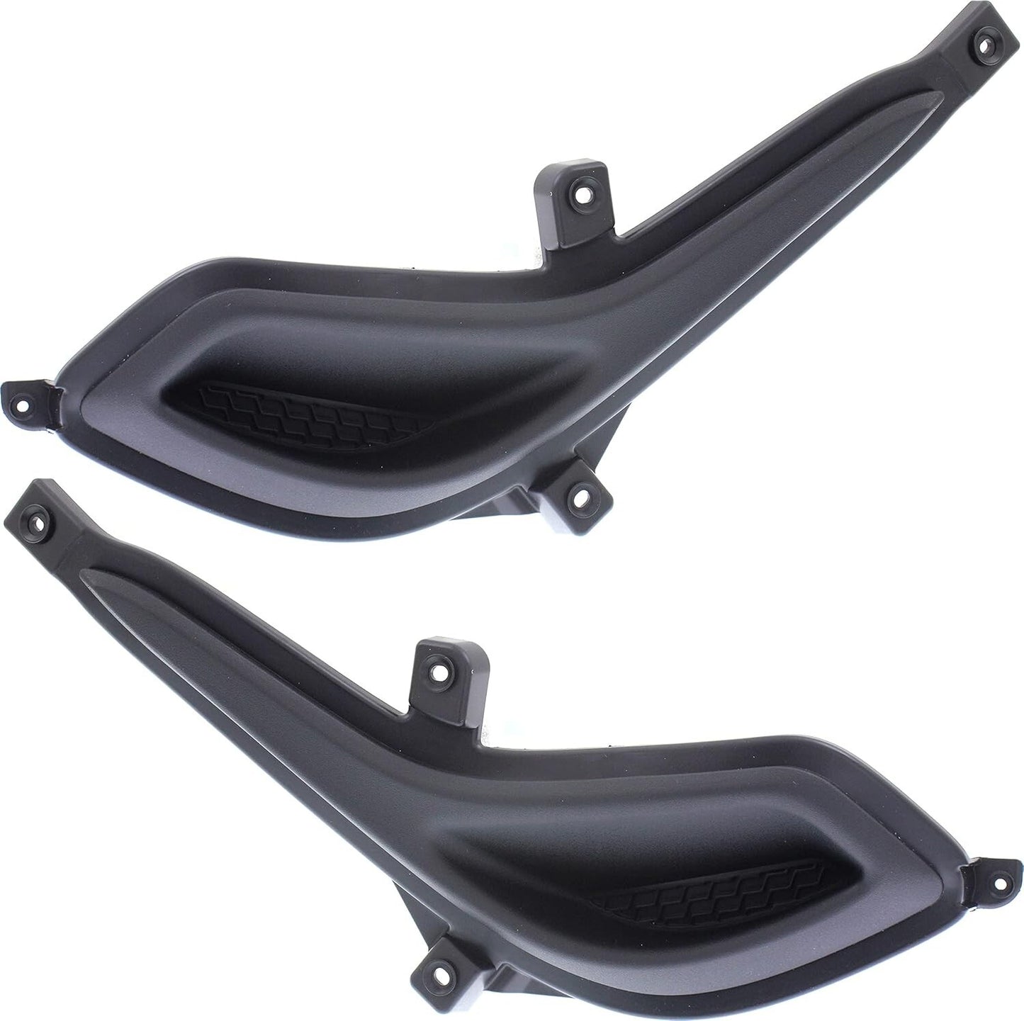 2Pcs Front Bumper Fog Light Covers Bezel Trim LH RH For 2012-2017 Hyundai Accent