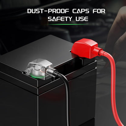 Battery Terminal Connectors Kit Heavy Duty Positive Negative for Auto Car Marine