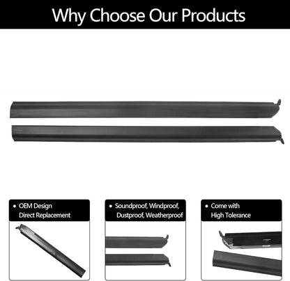 Weatherstrip Window Moulding Trim Seal Belt Front Outer For 1999-11 Ford Ranger