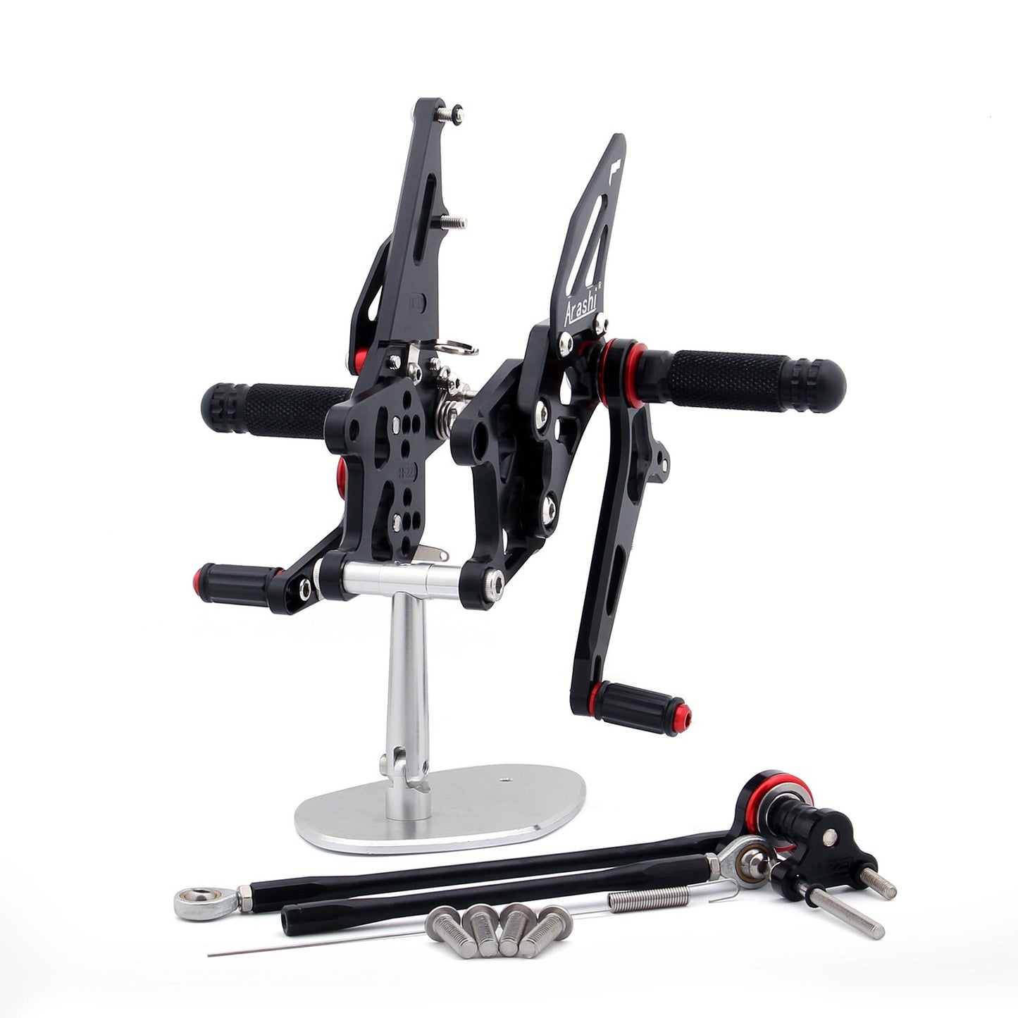 Rearset Rear set Fit For Honda CBR600RR CBR 600 RR 2007-2008 Black