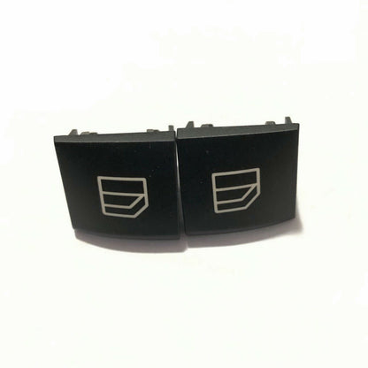 2X Driver Window Switch Repair Button Cap For Mercedes ML GL R W164 W251 X164