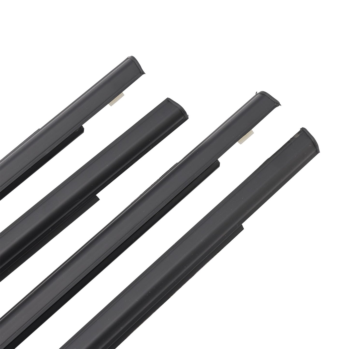 4PCS Door Glass Belt Outer Molding Weatherstrip For Suzuki Grand Vitara 09-13