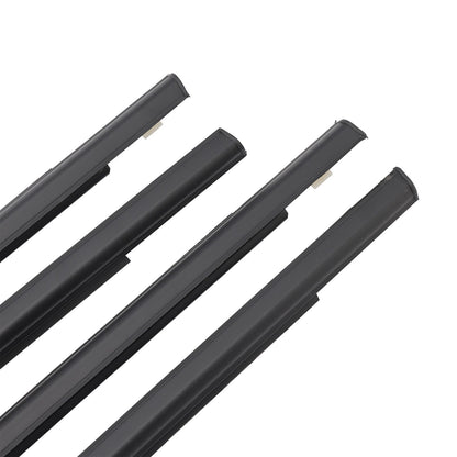 4PCS Door Glass Belt Outer Molding Weatherstrip For Suzuki Grand Vitara 09-13