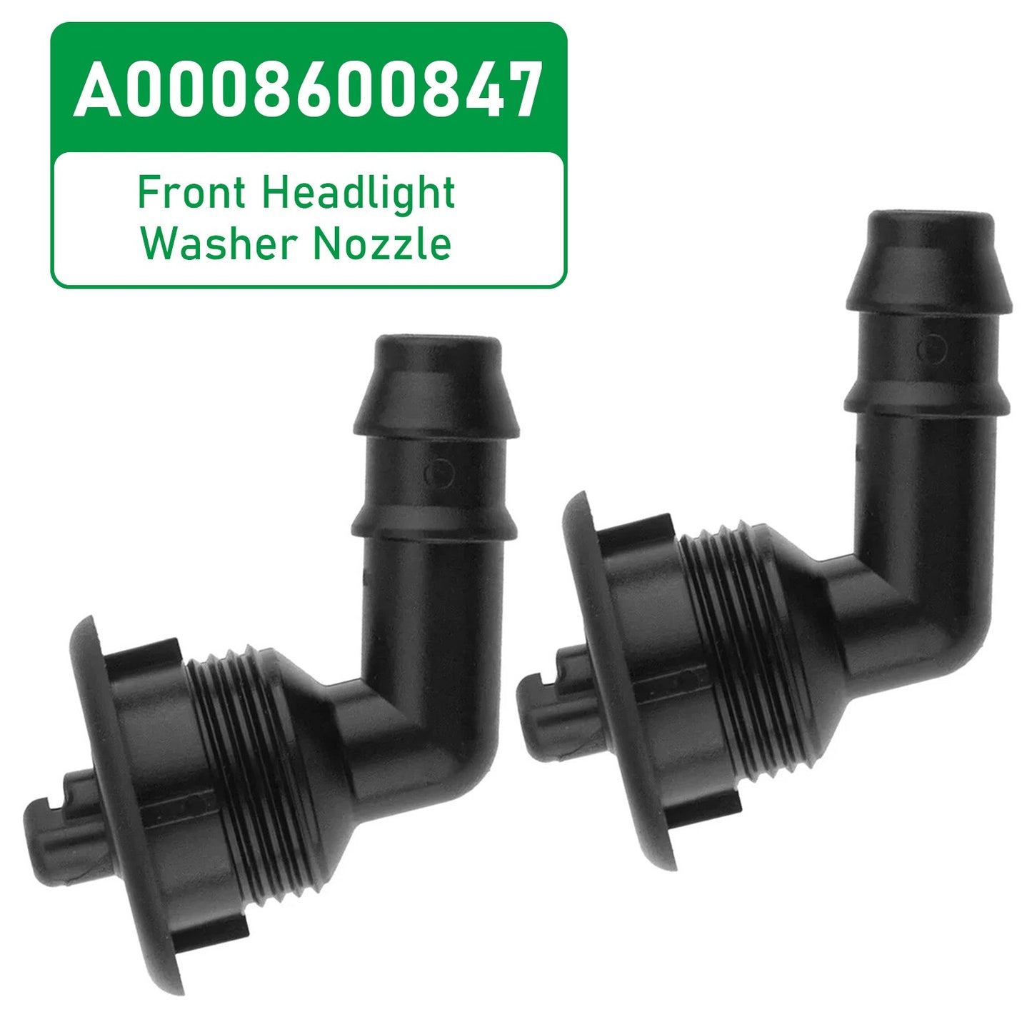 2x Front Headlight Washer Nozzle for Mercedes-Benz W463 G-Class G550 A0008600847