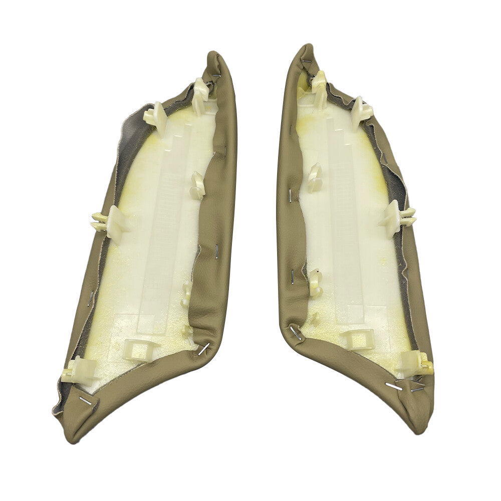 For 2008-2012 Honda Accord Leather Sedan Door Panels Armrest Cover Beige