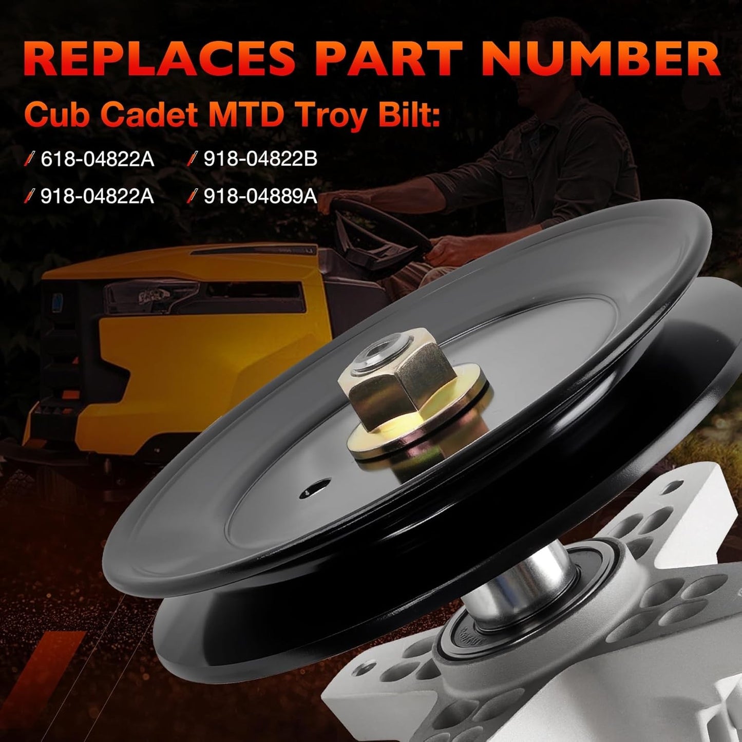 3X Mower Blade Spindle Kit For Cub Cadet Ultima ZT2 ZTS2 ZT3 60" Deck 618-04822A