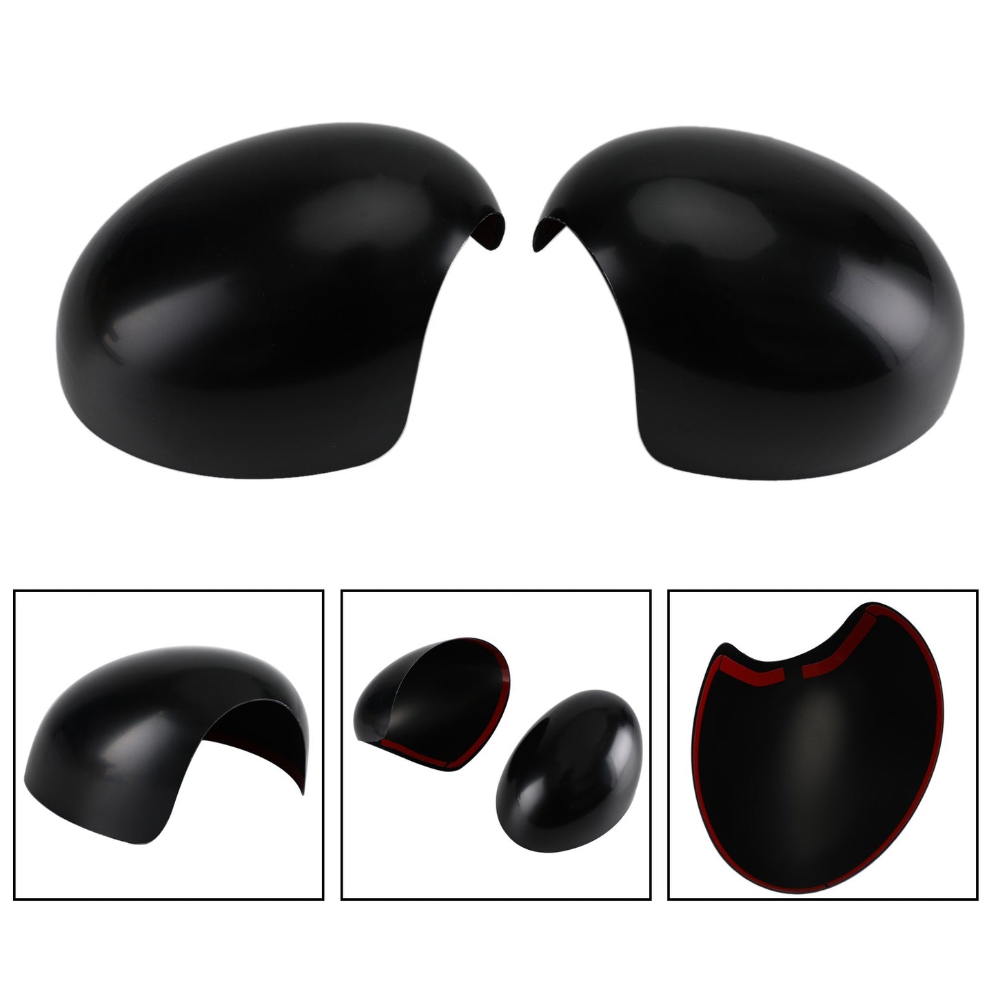 Mirror Covers for MINI Cooper R55 R56 R57 R58 R59 R60 R61 Power Fold Mirror.