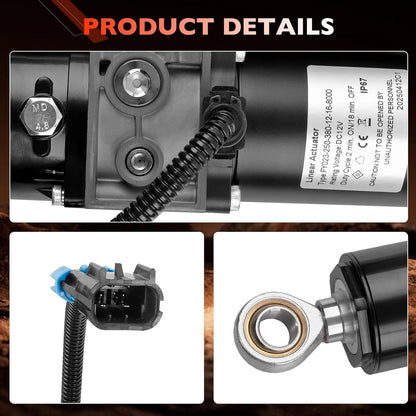 12V Electric Hydraulic Linear Actuator For Arctic Cat HDX Prowler UTV 1436-269