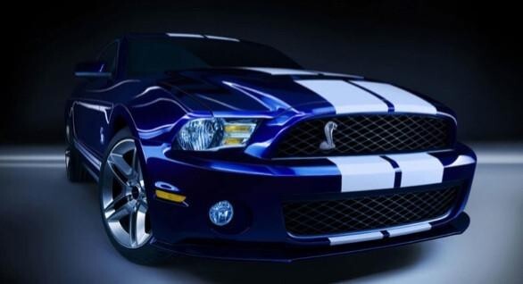 8" VINYL RALLY STRIPES RACING STRIPE KIT HOOD TRUNK ROOF For FORD MUSTANG