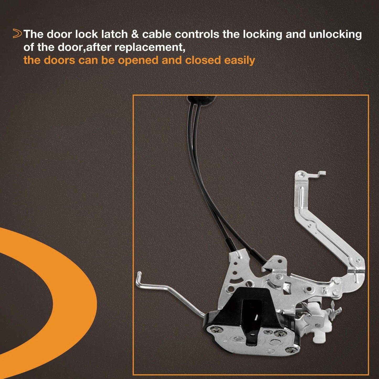 Front Left Driver Side Door Lock Latch Actuator For 01-07 Toyota Sequoia Tundra