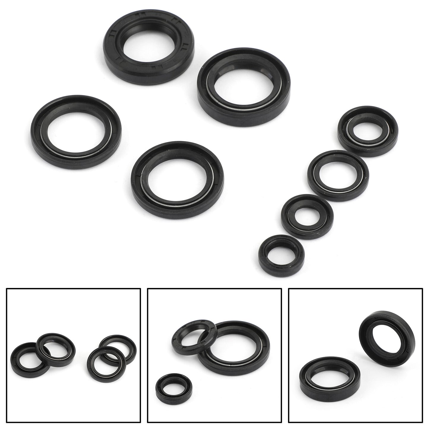 Complete Engine Oil Seal Kit Fit Yamaha IT175 YZ 100 125 DT MX 125 175 74-83 US