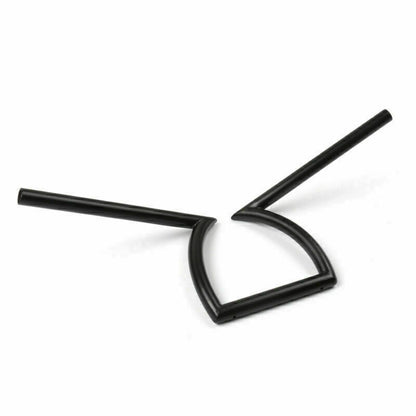 Motor 7/8" Z Handlebar Drag Bars For Honda Yamaha Suzuki Chopper Bobber BLK