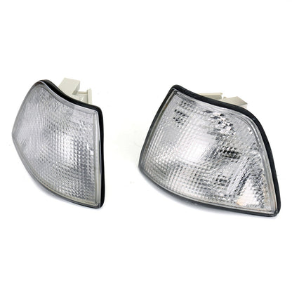 Corner Lights For Bmw E36 3-Series 4Dr Sedan/Hatchback 1992-1998 White