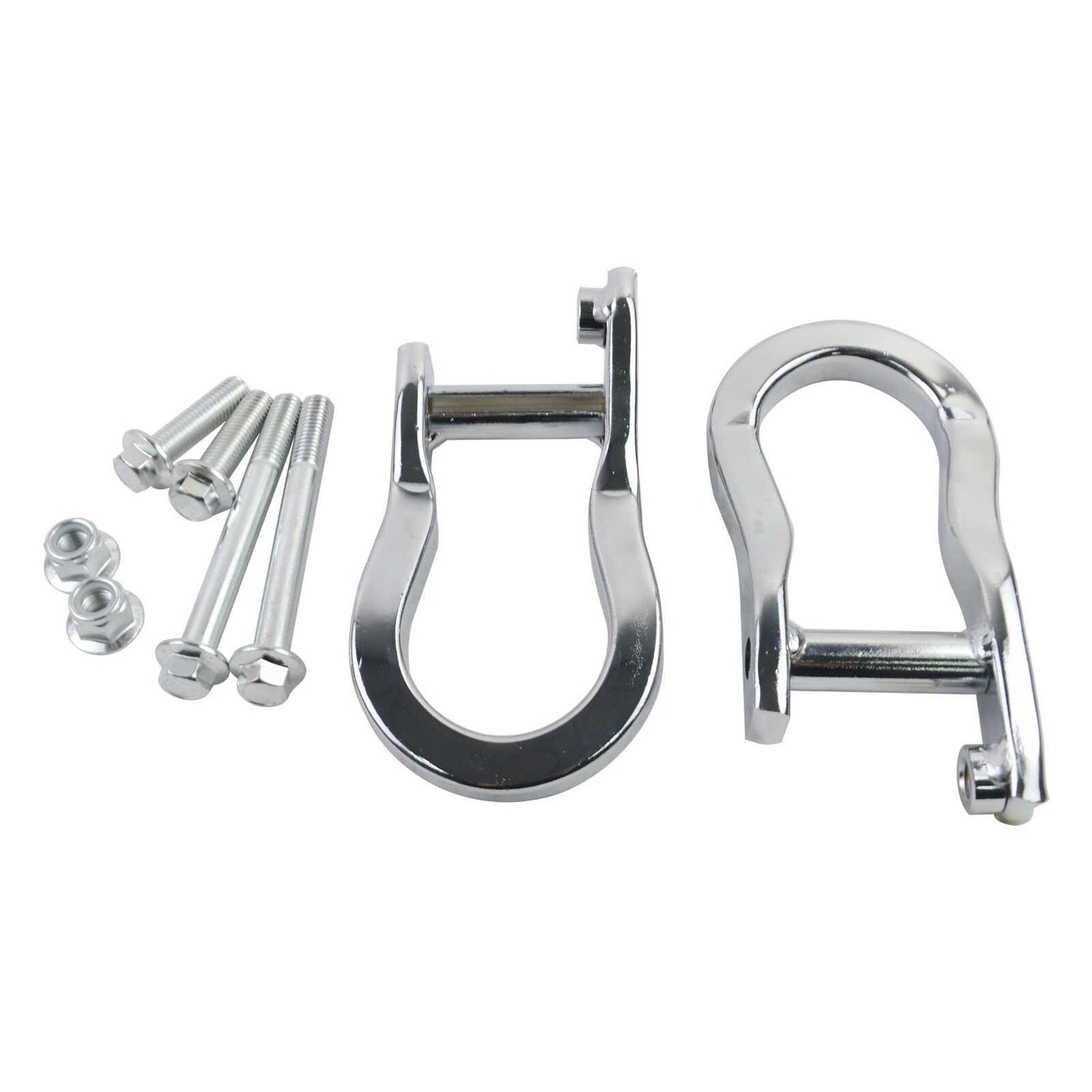 2Pcs Chrome Tow Hooks for Chevrolet GMC Silverado Sierra 1500 2007-2019 84072462