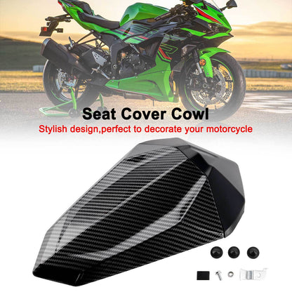 Tail Rear Seat Fairing Cowl for Kawasaki Ninja 500 EX500R Z500 24-25 Carbon