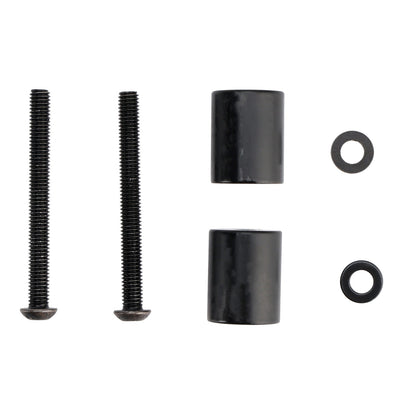 2 Pack 7318 A-Pillar Black Light Mount Brackets For Jeep Wrangler Jl 2018-2019