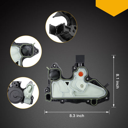 Oil Separator Engine Crankcase Vent Valve For 14-18 Audi A4 A5 TT VW Golf Passat