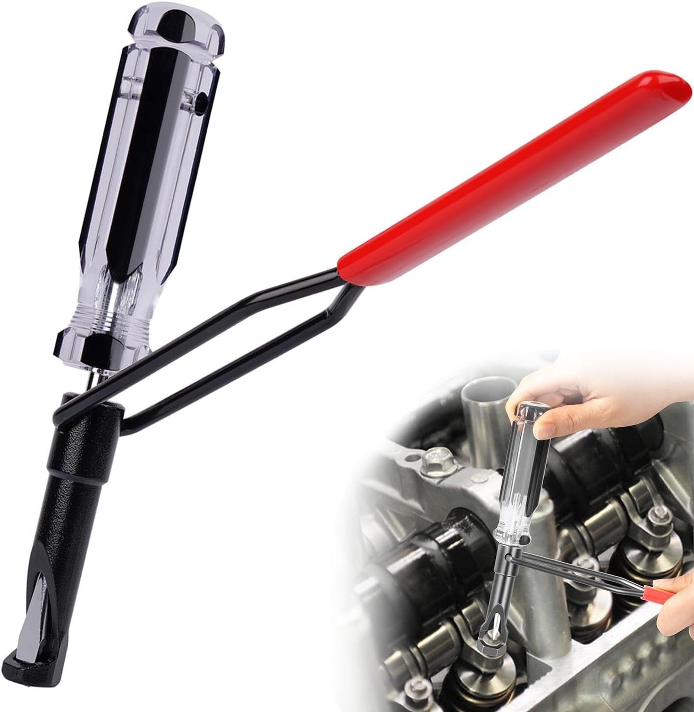 10mm Jam Nut Valve Adjustment Tool with Slotted Valve Adjusting Stud Model 64882